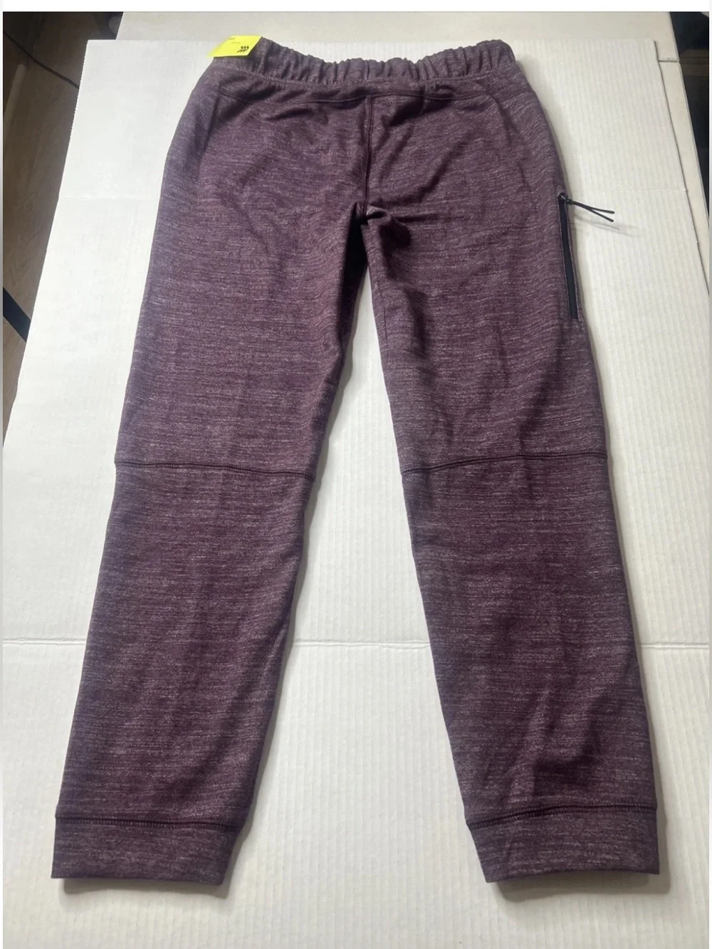 All In Motion Youth XL (14/16) Alluring Burgundy Jogger Pants w Pocket NWT